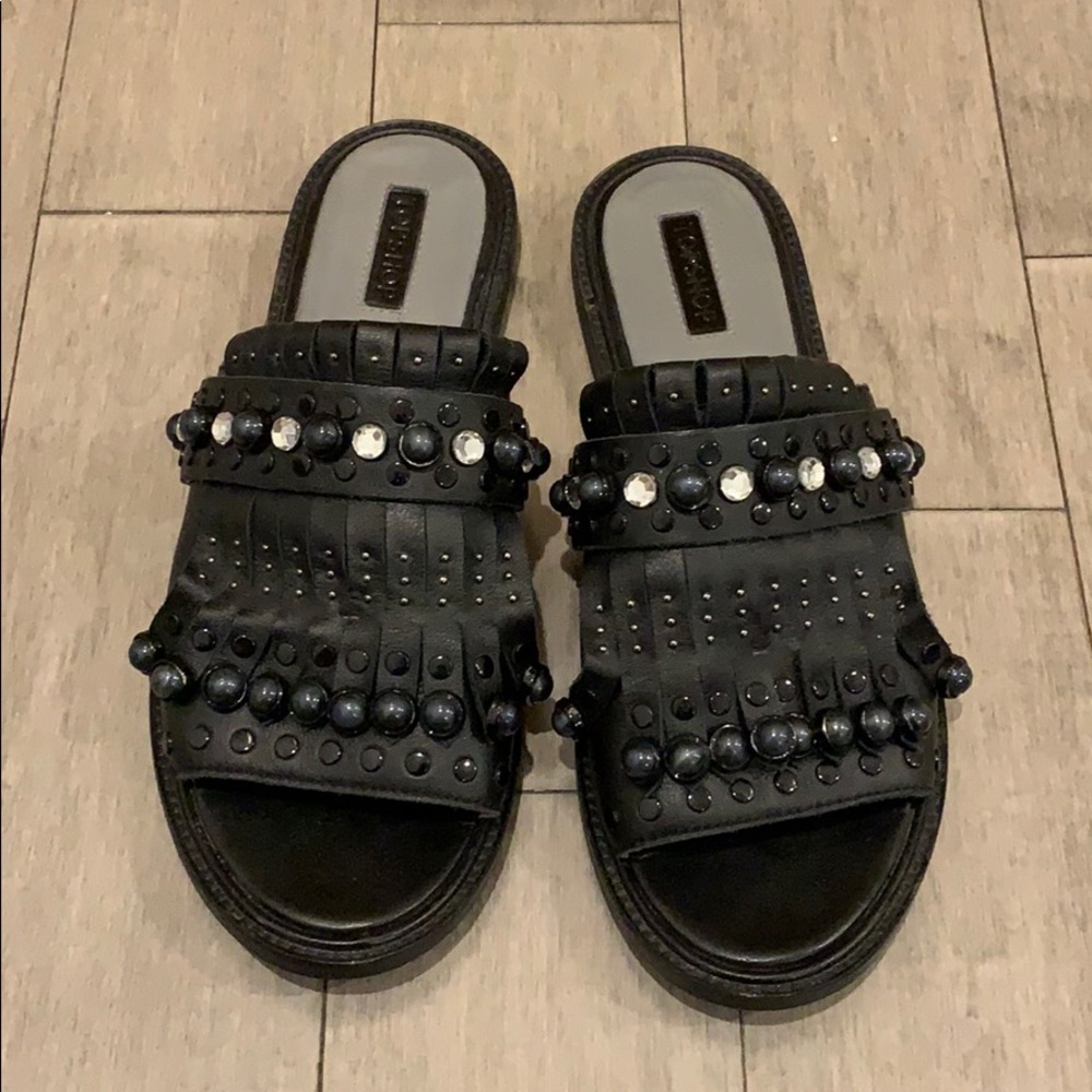 Top shop Beaded slide